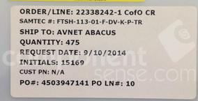 FTSH-113-01-F-DV-K-P-TR