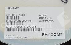 RC0805FR-0720R5