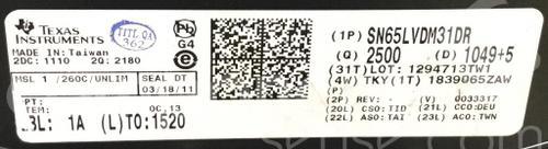 SN65LVDM31DR